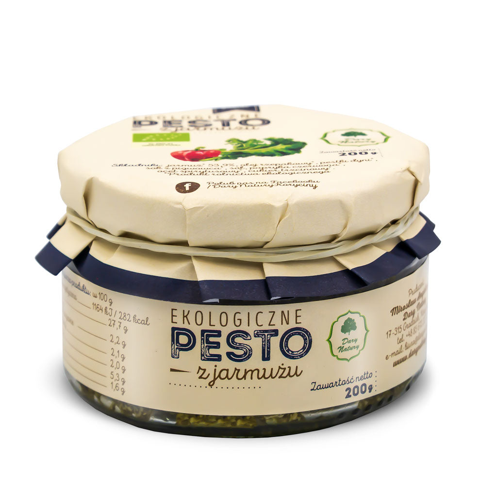 Pesto z jarmużu EKO 200g