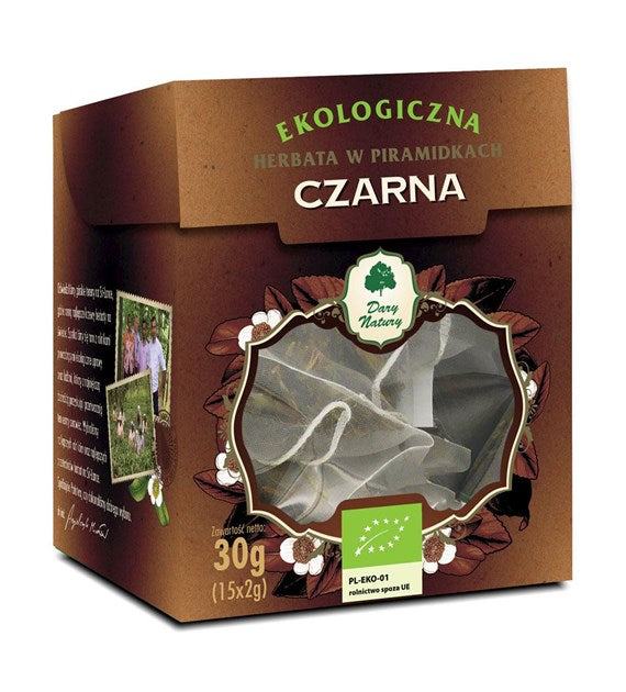 Herbata Czarna EKO 15x2g - w piramidkach