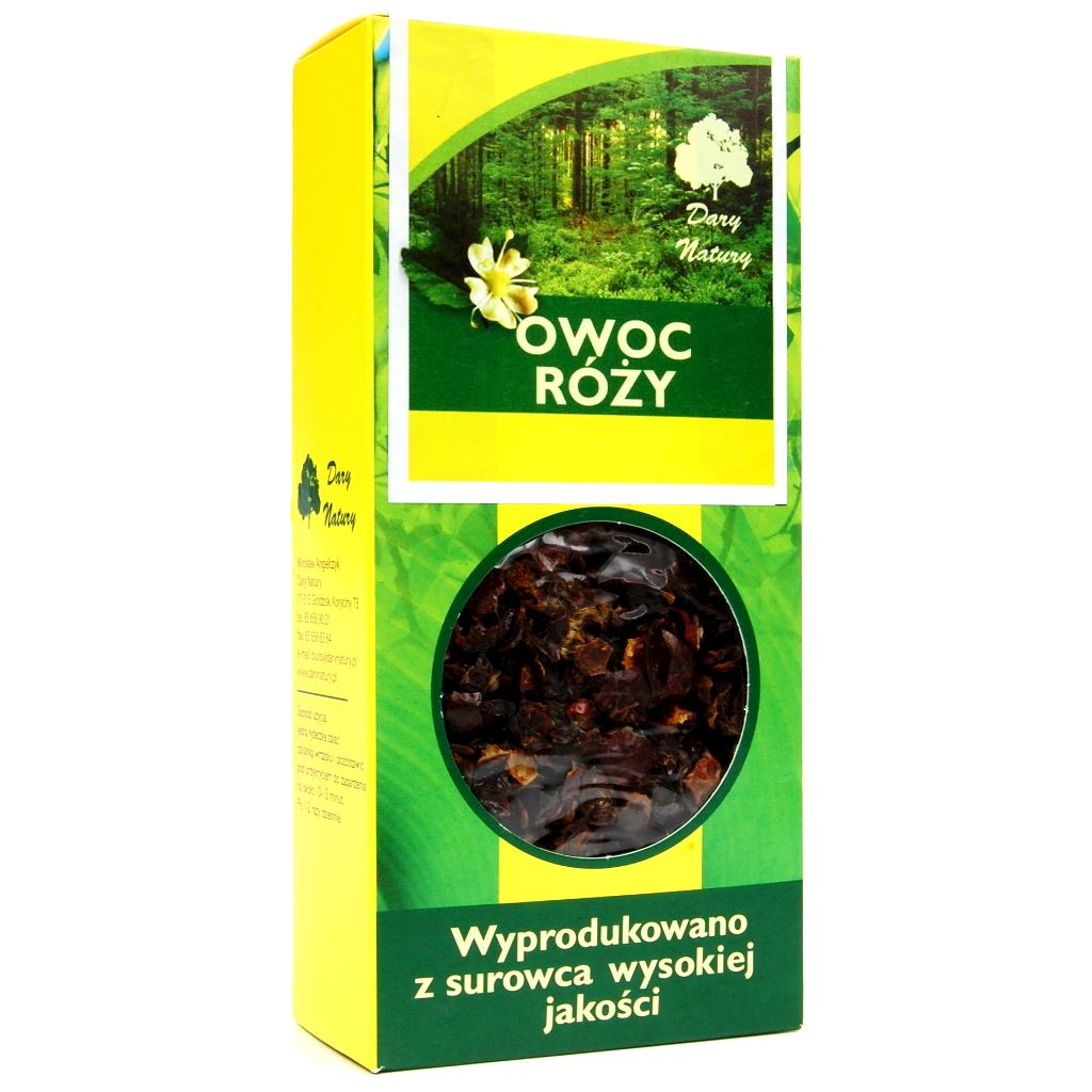 Herbata owoc róży  50g