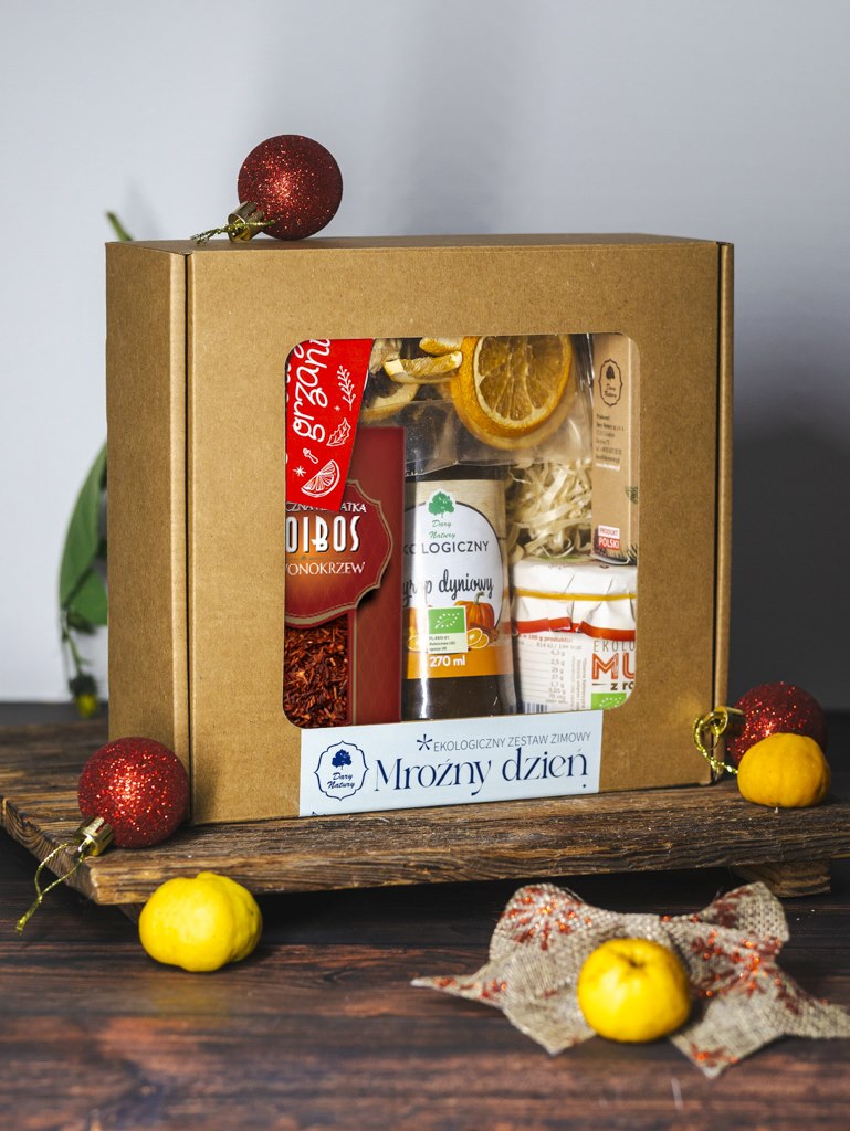 🌿 Ekologiczny Zestaw Zimowy „Mroźny Dzień” – Twój Azyl w Naturze
