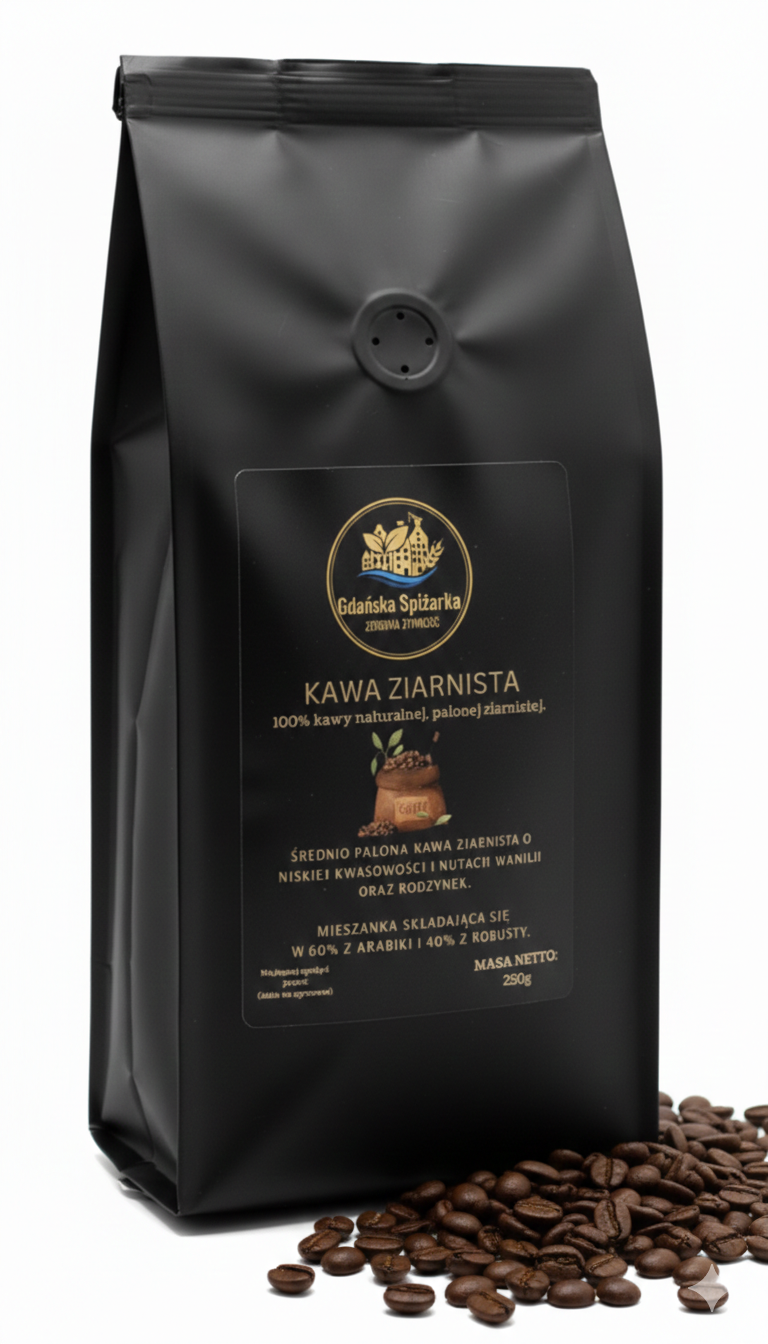 Kawa naturalna Ziarnista ! 250g