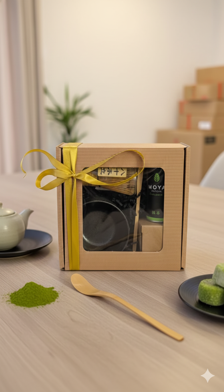 🍵 Ekskluzywny Zestaw do Ceremonii Matcha – Rytuał Japoński 'Kizuna' +Matcha