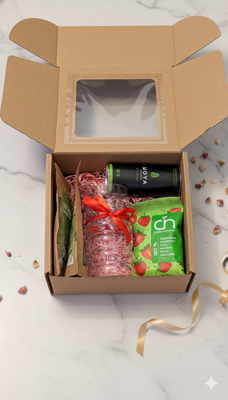 🍵 Zestaw Prezentowy "Matcha Moment" – Twoja Chwila Równowagi i Słodkiej Przyjemności 🍓