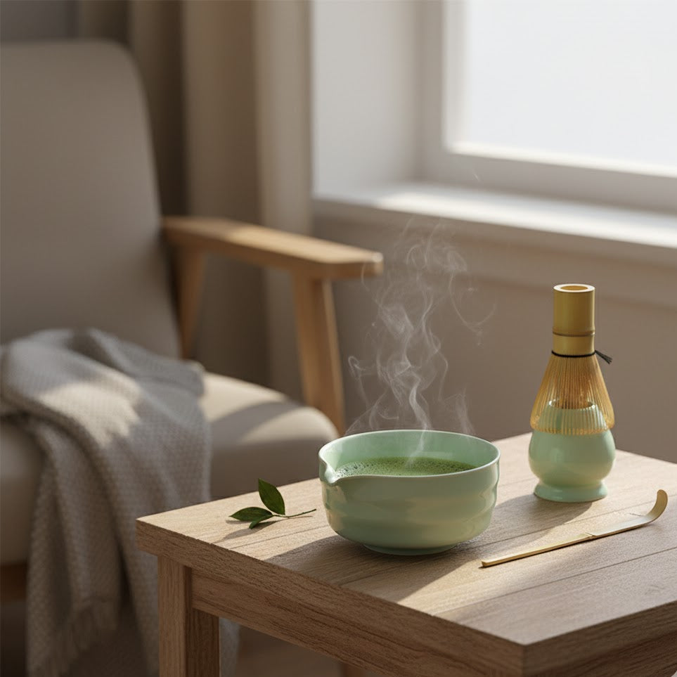 🍵 ZESTAW DO ROBIENIA MATCHY , CEREMONIALNY ZESTAW PREZENTOWY DO HERBATY MATCHA 🍵